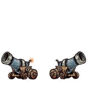 cannon-fire