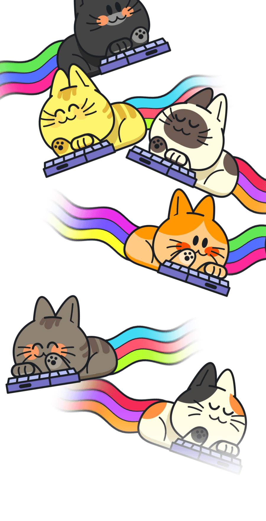 Keyboard Cats